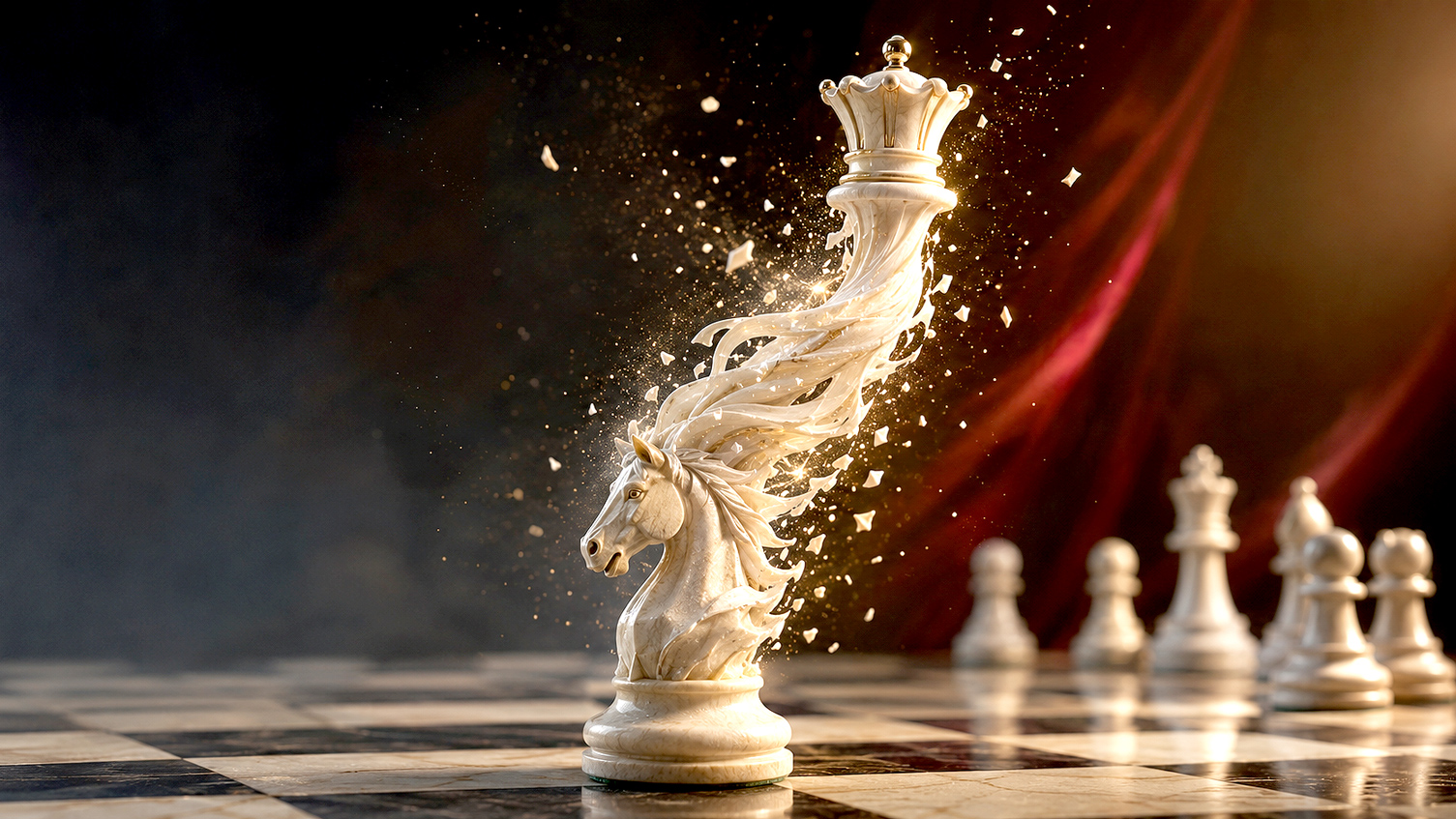 The Knight Becoming a Queen