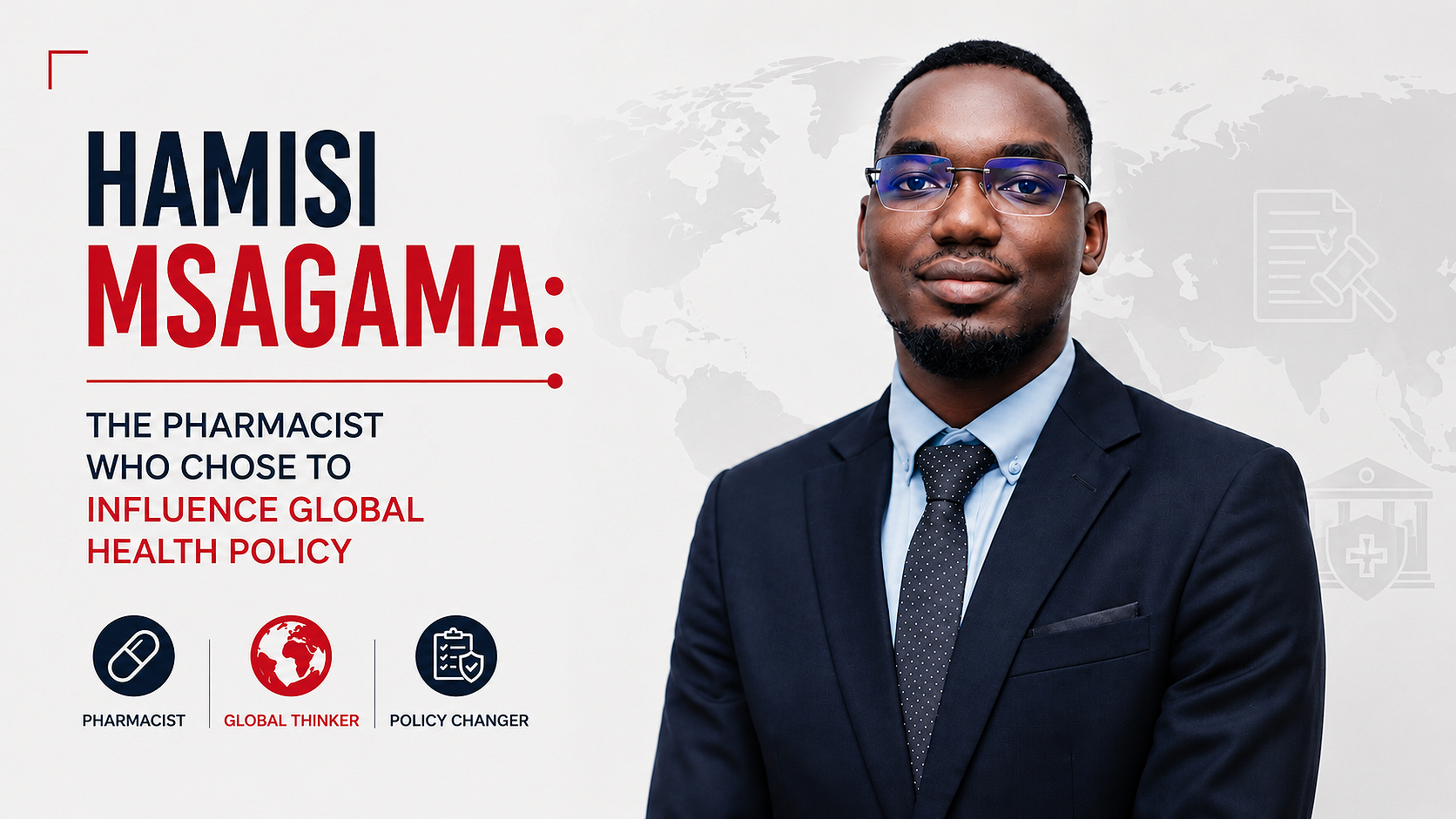 Hamisi Msagama: The Pharmacist Who Chose to Influence Global Health Policies | URT Stories