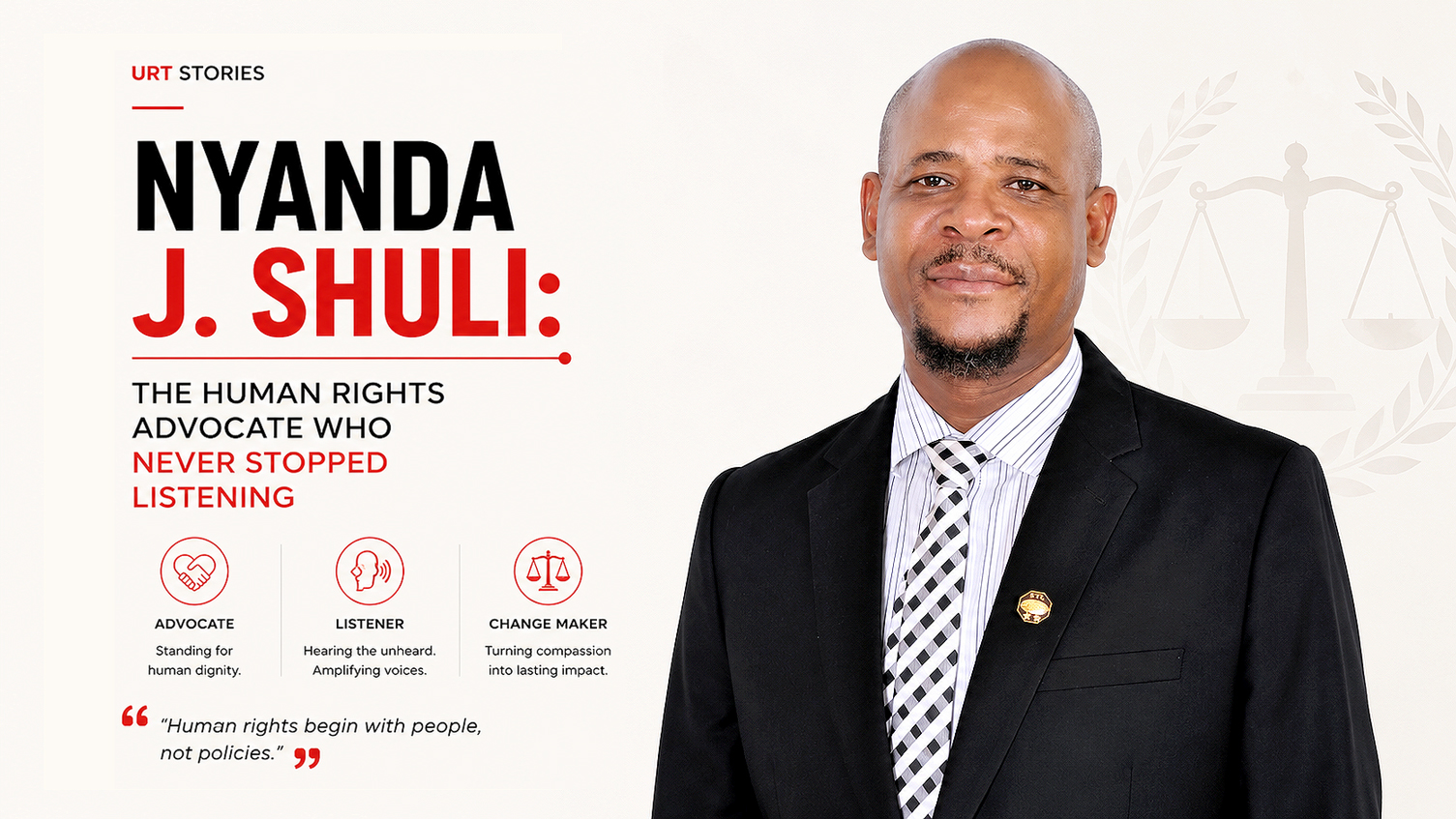 Nyanda J. Shuli: The Human Rights Advocate Who Never Stopped Listening