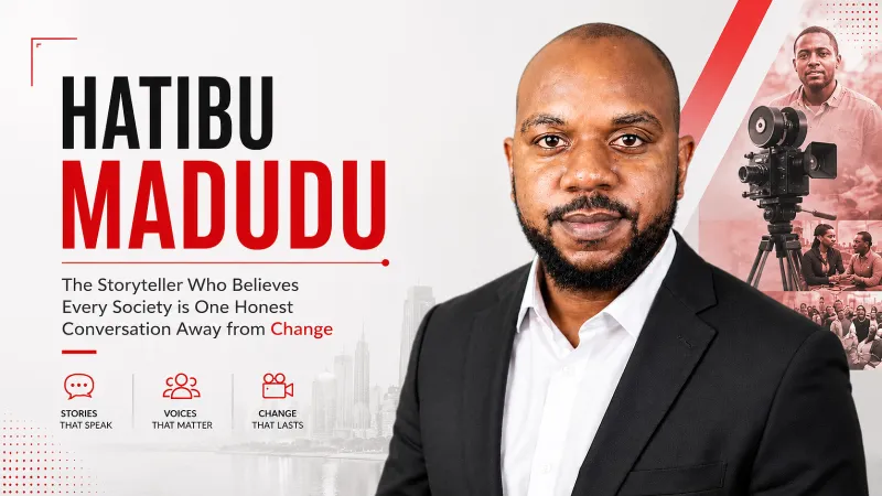 Hatibu Madudu: The Storyteller Who Believes Every Society Is One Honest Conversation Away from Change | URT Stories