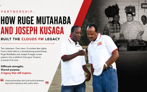 Partnership: How Ruge Mutahaba and Joseph Kusaga Built the Clouds FM Legacy | URT Stories