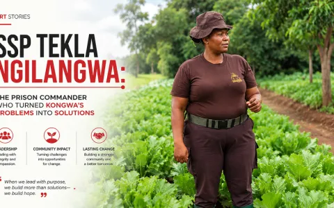 SSP Tekla Ngilangwa: The Prison Commander Who Turned Kongwa’s Problems into Solutions | URT Stories